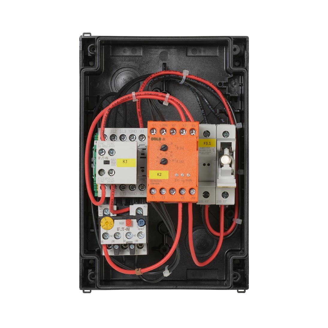 DOLD SX9033 1PH-2-6-10 - straight-on with no cover fuse open v2