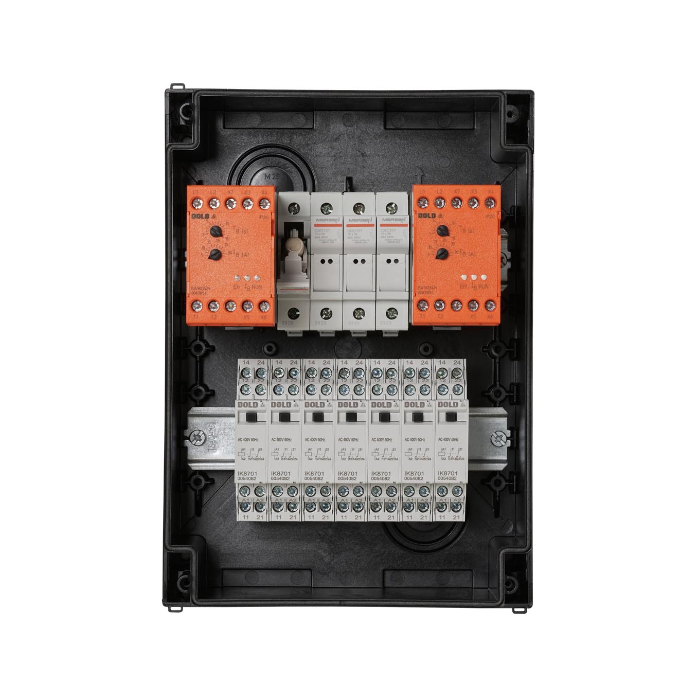DOLD SX9033 200-1 - straight-on with no cover fuse open v2