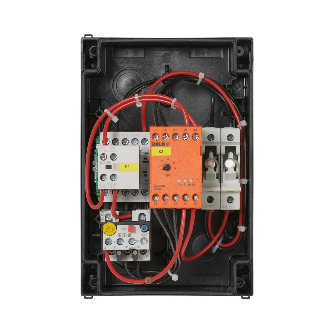 DOLD SX9033 5.5-6-10 - straight-on with no cover fuse open